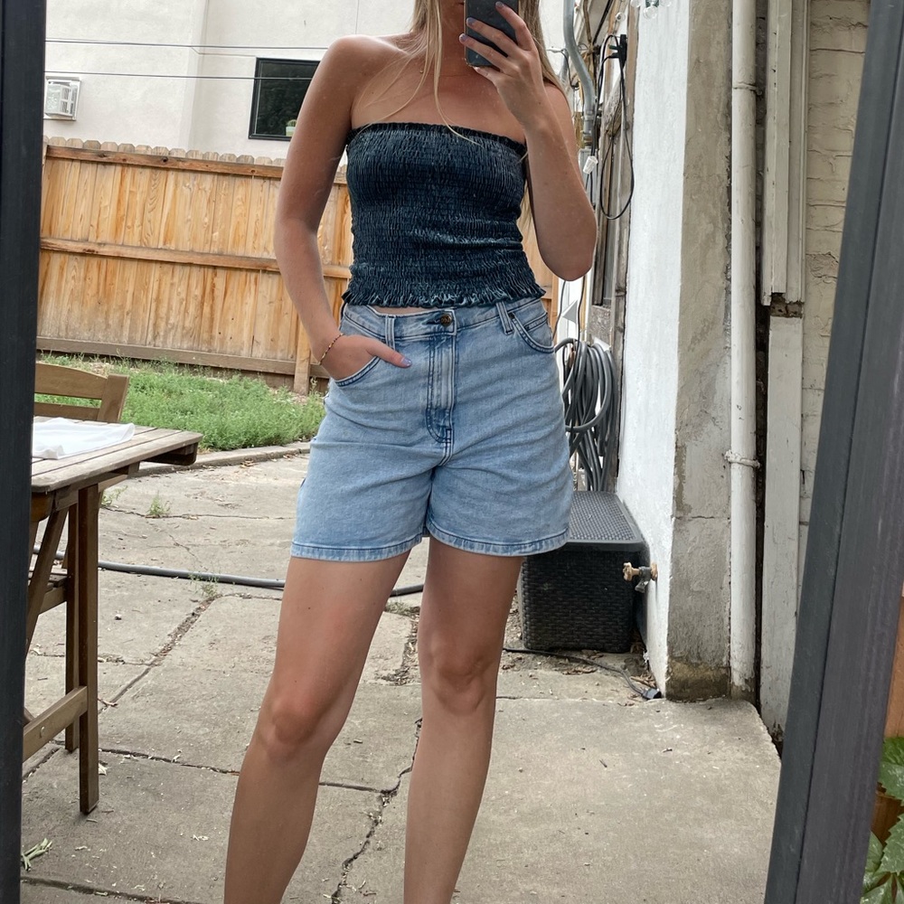 VELVET TUBE TOP